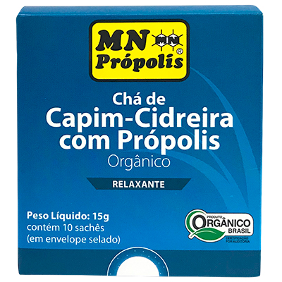 Chá de Capim-Cidreira com Própolis