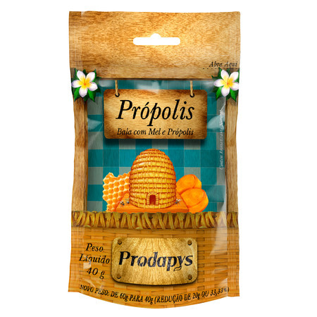 Bala com Mel e Própolis