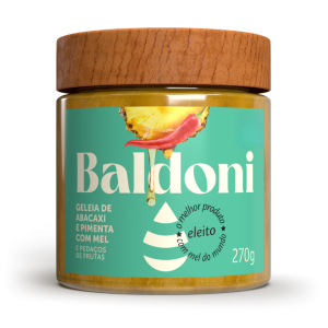 Geleia de Abacaxi e Pimenta com Mel