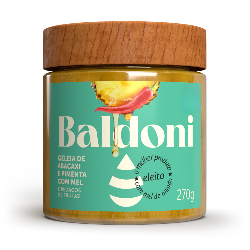 Geleia de Abacaxi e Pimenta com Mel
