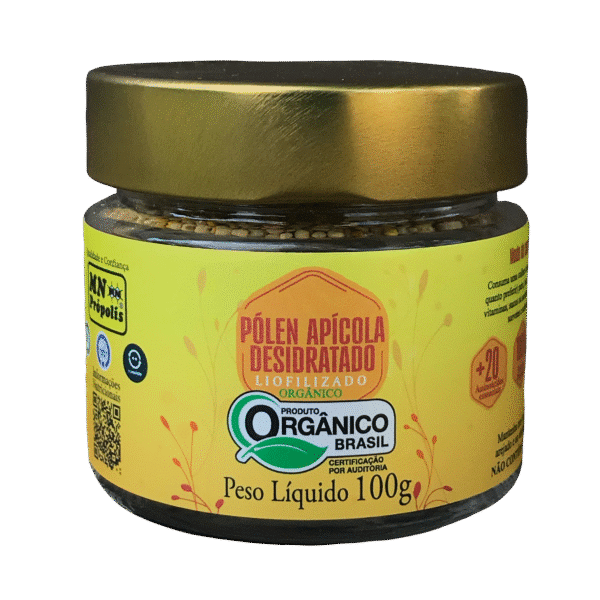 Pólen Apícola Desidratado Liofilizado - Orgânico